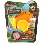 игрушка Играем вместе BB4415-D1-MB Маша и медведь. Набор д/пускания мыл. Пузырей.