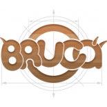 Манеж Bruca Угловой, Happy Birthday (п/э), голубой