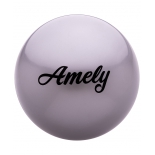 мат гимнастический Amely AGB-101, 19 см, серый