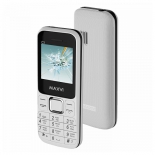 сотовый телефон Maxvi C3 (2 SIM) Без ЗУ, белый