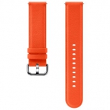 ремешок для умных часов Samsung Galaxy Watch Leather Band ET-SLR82MOEGRU для Samsung Galaxy Watch Active/Active2 оранжевый