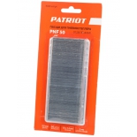 степлер строительный гвозди Patriot PNF 50 (для пневмостеплера, отделочные, тип 18GA, сеч. 1.25x1.0, шляпка 2 мм; L-50 мм, 1000 шт.)