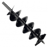 мотобур шнек Patriot D 200B (для мотобура, двухзаходный, для грунта, сменные ножи, D=200 мм)