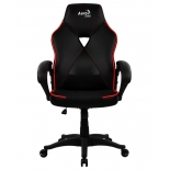 игровое компьютерное кресло AeroCool AC50C AIR, чёрно-красное