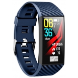 фитнес-браслет Smarterra Fitmaster Pulsar IPS, синий/синий