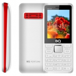 сотовый телефон BQ 2436 FORTUNE P (2 SIM), белый/красный