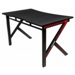 стол компьютерный AKRacing GAMING DESK (116 x 75 x 73 см), черно-красный