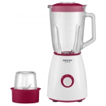 блендер DELTA LUX DL-7314 с кофемолкой, white/bordo