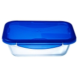 форма для запекания Pyrex 281PG00ST Cook&Go с крыш,0,8л,20х15см