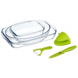 форма для запекания Pyrex 912S756 6 предметов стекло