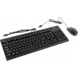 комплект Genius KM-122, USB, чёрный