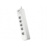 сетевой фильтр APC PM5-RS, 5 розеток, 1,83 м., белый