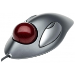 мышка Logitech Trackman Marble Silver USB (910-000808), с трекболом