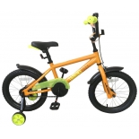 велосипед Stark Tanuki 16 BMX, оранжевый/жёлтый