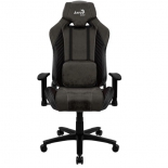 игровое компьютерное кресло Aerocool BARON Iron Black, черное