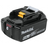 батарея аккумуляторная для ИБП Makita Аккумулятор тип BL1860B,18В,6АчLi-ion