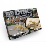 набор для научных экспериментов Danko Toys DEX-01-03 Dino Excavation Динозавры (Стегозавр и Тираннозавр)