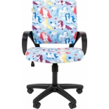 компьютерное кресло Chairman Kids 103 детское, единороги
