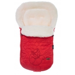конверт для новорожденного Nuovita Polare Bianco rosso (зимний), красный