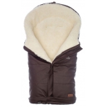 конверт для новорожденного Nuovita Siberia Lux Bianco, шоколад