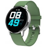 Умные часы Geozon sky G-SM07SVRG, серебряно/зеленые