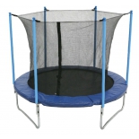батут детский Green Glade B7102 10-футовый без верхнего кольца (fiber rod), с сеткой
