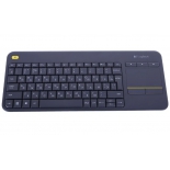 клавиатура Logitech K400 Plus (радиоканал, сенсорная панель)