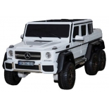 электромобиль Barty Mercedes-Benz G63-AMG 4WD, белый