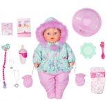 кукла Zapf Creation BABY born интерактивная Зимняя, 43 см (827-529)
