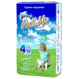 подгузник Skippy р-р4 (9-14кг), 52 шт, Трусики для детей