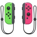 контроллер игровой специальный Nintendo Switch Joy-Con (045496430795), неоновые зеленый/розовый