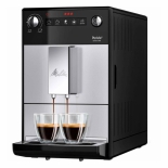 Кофемашина Melitta, Caffeo F 230-101, 1450Вт, серебристый/черный