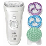 эпилятор Braun 9969V +прибор для пилинга кожи