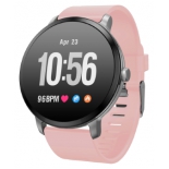 Умные часы Jet Sport SW-1 серебристый/розовый
