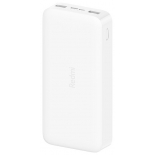 аккумулятор универсальный Xiaomi Redmi Fast Charge Power Bank 18W 20000mAh, белый