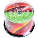 оптический диск DVD+R VS 4.7 Gb, 16x, Bulk (50) VSDVDPRB5003