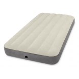 матрац надувной (надувная мебель) Intex Deluxe Single-High AIRBED 64101 191х99х25 см бежевый