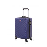 чемодан SwissGear BROSS 37.5x23x55 см (39 л), синий