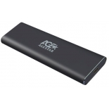 корпус для жесткого диска AgeStar 3UBNF1C m2 NGFF 2280 B-Key (для SSD) серый