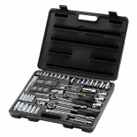 головки и ключи торцевые Stanley 1-87-193 торц.головок 1/4,3/8,1/2, 75предм метрический