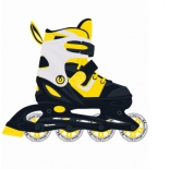 ролики раздвижные Ridex Joker Yellow, пластиковая рама, р.: L / 39-42