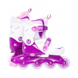 ролики раздвижные Ridex Cricket Purple, пластиковая рама, размер: L / 39-42