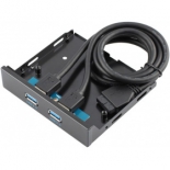 USB-концентратор Orient C090 с двумя портами USB 3.0