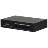 комплект видеонаблюдения коммутатор неуправляемый Dahua DH-PFS3005-4ET-36 (4 + 1, PoE)