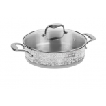 сотейник Rondell RDS-1089 ST, серебряный