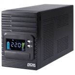 источник бесперебойного питания Powercom Smart King Pro+ SPR-2000 LCD, 1600Вт 2000ВА, черный