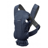 рюкзак-кенгуру BabyBjorn Mini Mesh Темно-синий
