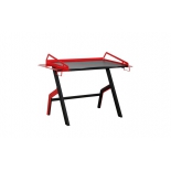 стол компьютерный TetChair Cyber-3, черно-красный