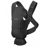 рюкзак-кенгуру BabyBjorn Mini Cotton чёрный