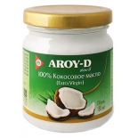 масло растительное кокосовое Aroy-d extra virgin 180 мл, стекло